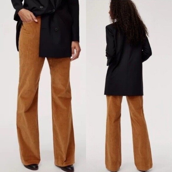 BABATON Joey Corduroy Pants in Golden Amber Size 00 - Picture 16 of 16